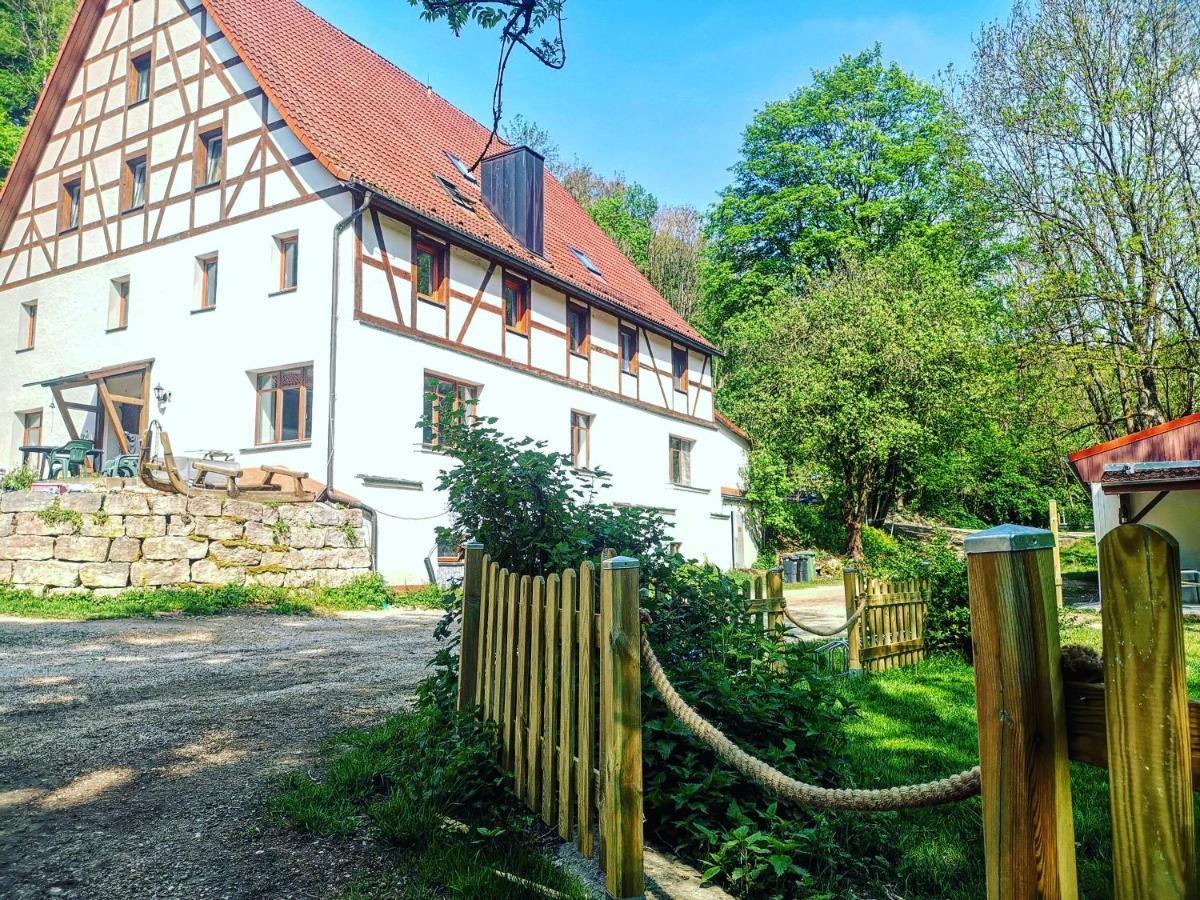 Fasshotel Westernwagen, Beheizt 2-3 Personen Kirchensittenbach ภายนอก รูปภาพ