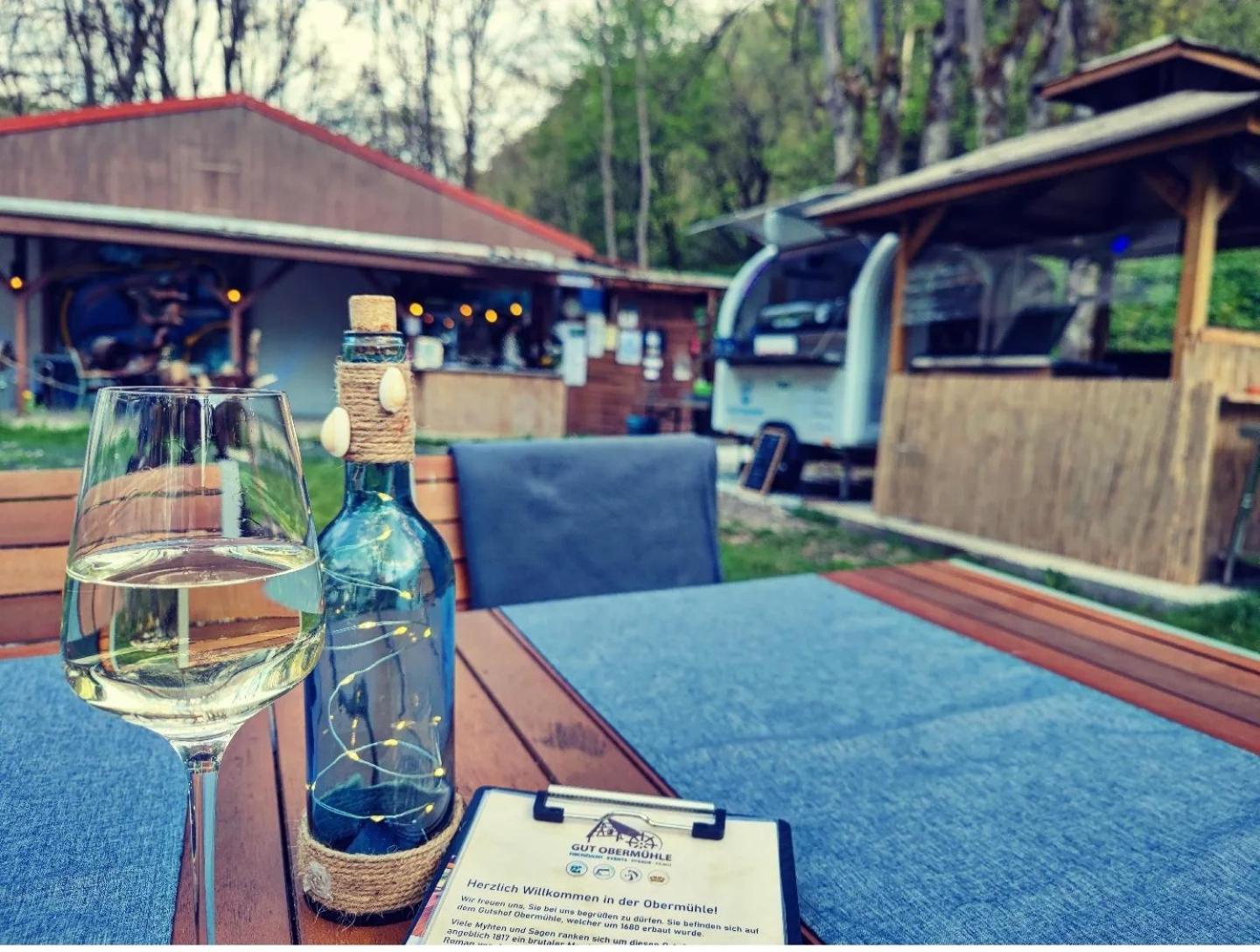 Fasshotel Westernwagen, Beheizt 2-3 Personen Kirchensittenbach ภายนอก รูปภาพ